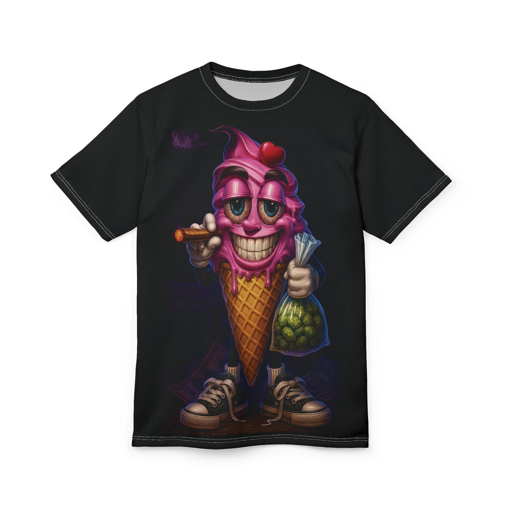 Cool Ice Cream Graphic Tee for Trendy Vibes