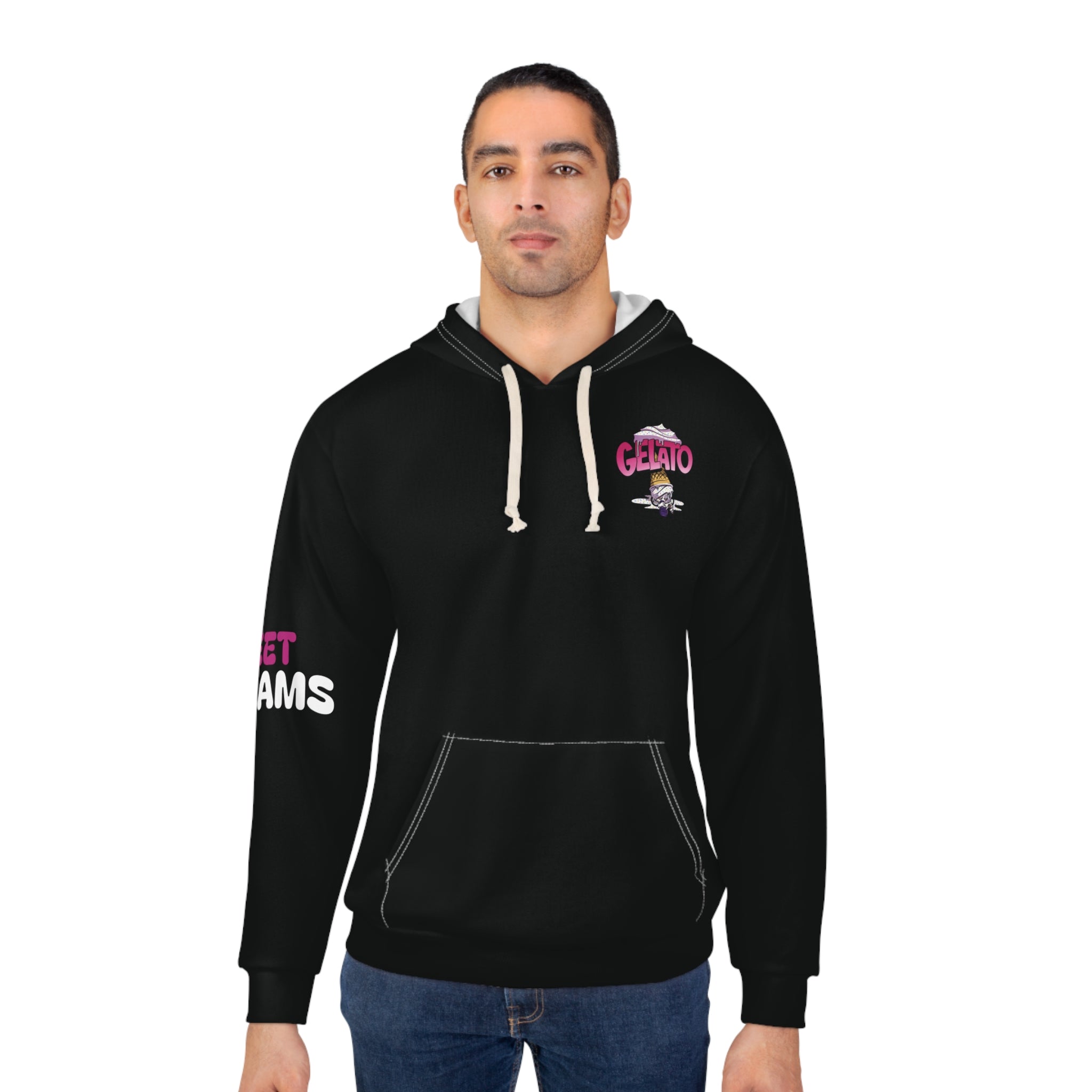 Quirky Ice Cream Character Hoodie