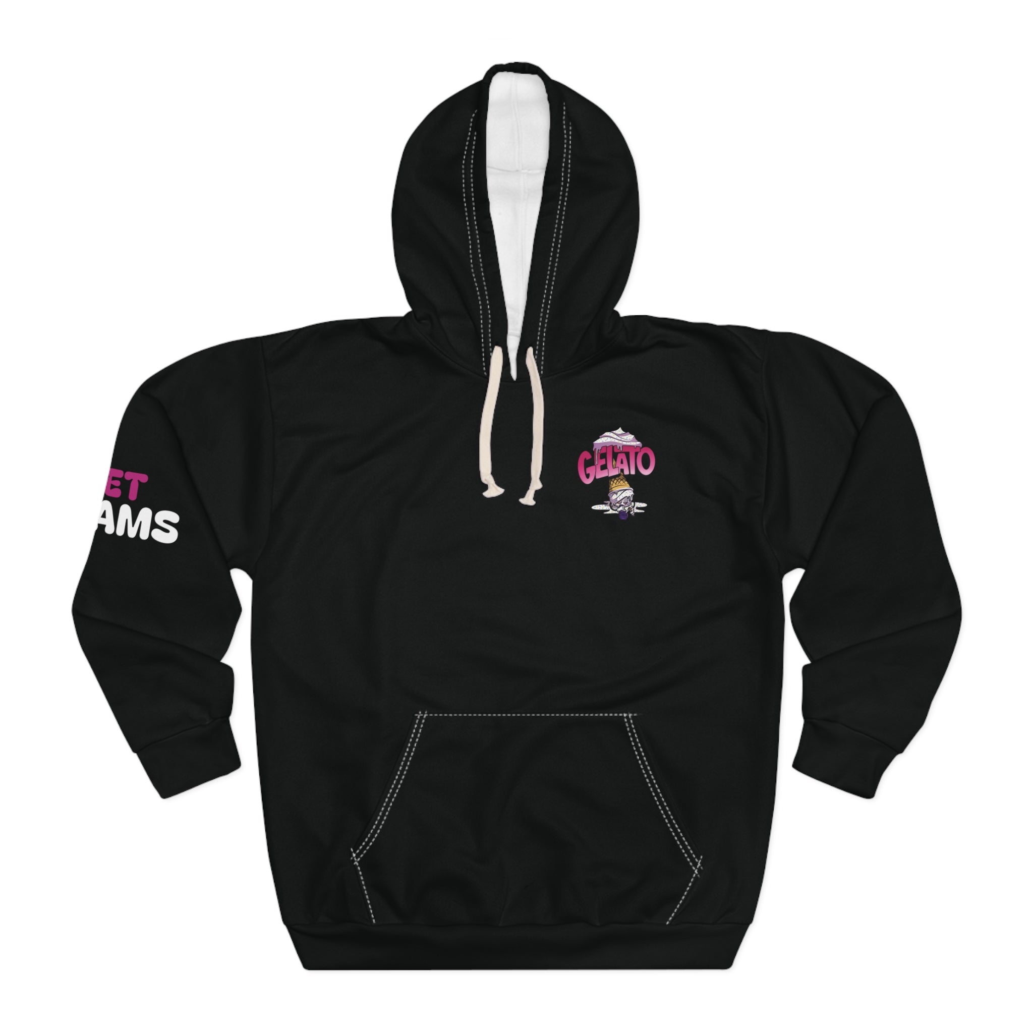 Quirky Ice Cream Character Hoodie